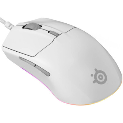 Мышка SteelSeries Rival 3 Gen 2 RGB White (62516) Винница - изображение 2