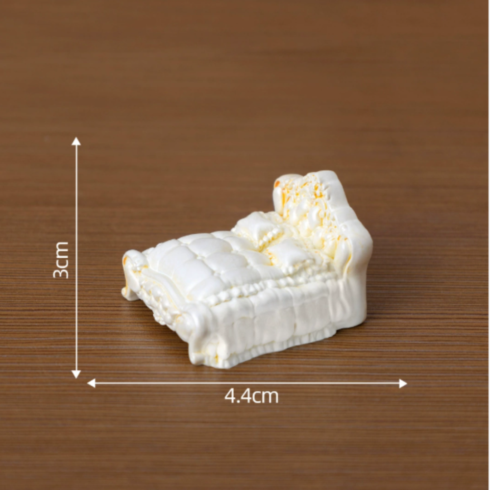 Набір мініатюрних меблів у стилі Рококо для мікроландшафту та лялькових будиночків (5 предметів) Одеса - фото 7