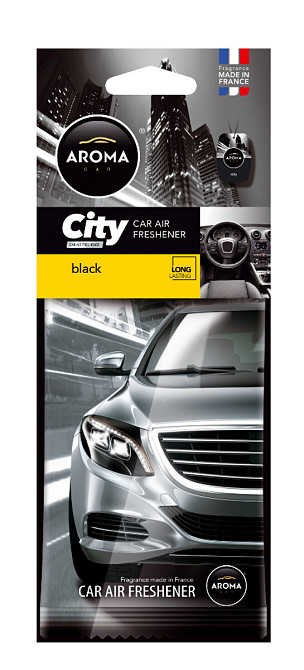 Ароматизатор Aroma Car City Card Black сухий Киев - изображение 1