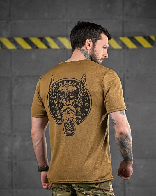 Тактична потовідвідна футболка ODIN ДЛ6584 Одеса - фото 6