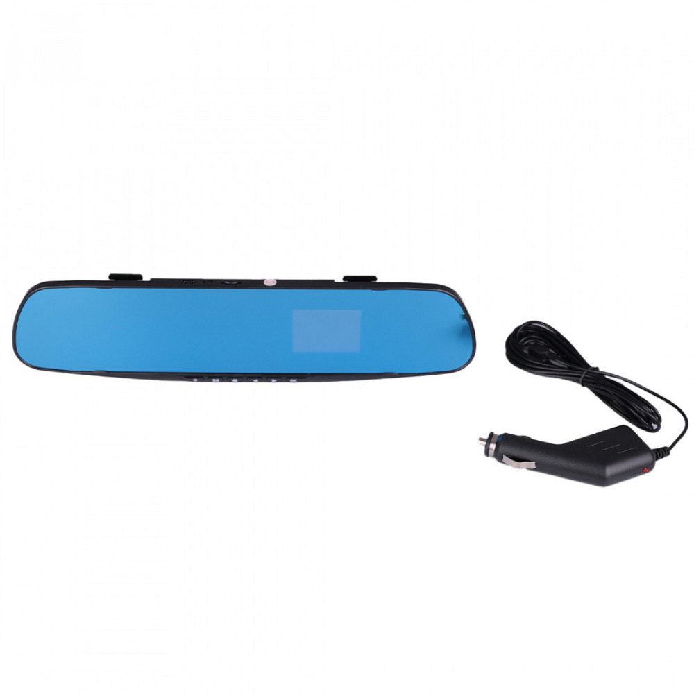 Відеореєстратор-дзеркало Shenzhen JY-4301 Full HD з датчиком удару, чорний Київ - фото 4