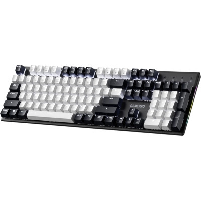 Клавиатура GamePro Genesis Metallic MK144B Outemu Red Switch USB UA Black (MK144B) Винница - изображение 8