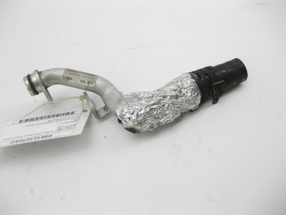VAG  059121070AC Алюмінієва трубка з гумовим з'єднувачем системи ОЖ Одесса - изображение 2