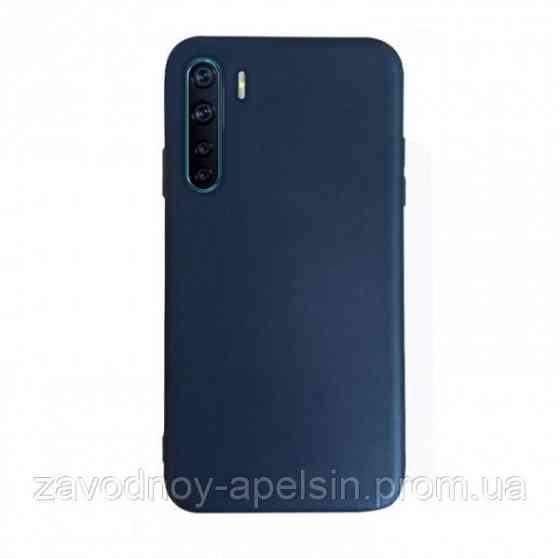 Oppo A91 Reno 3 силиконовый чехол (синий) Одесса