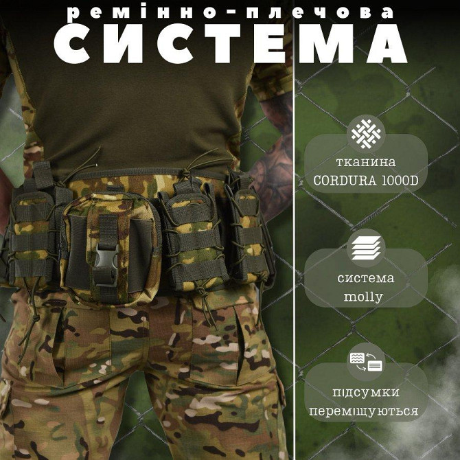 РПС Полный комплект с под сумками Attack Мультикам ВТ1035 Киев - изображение 15