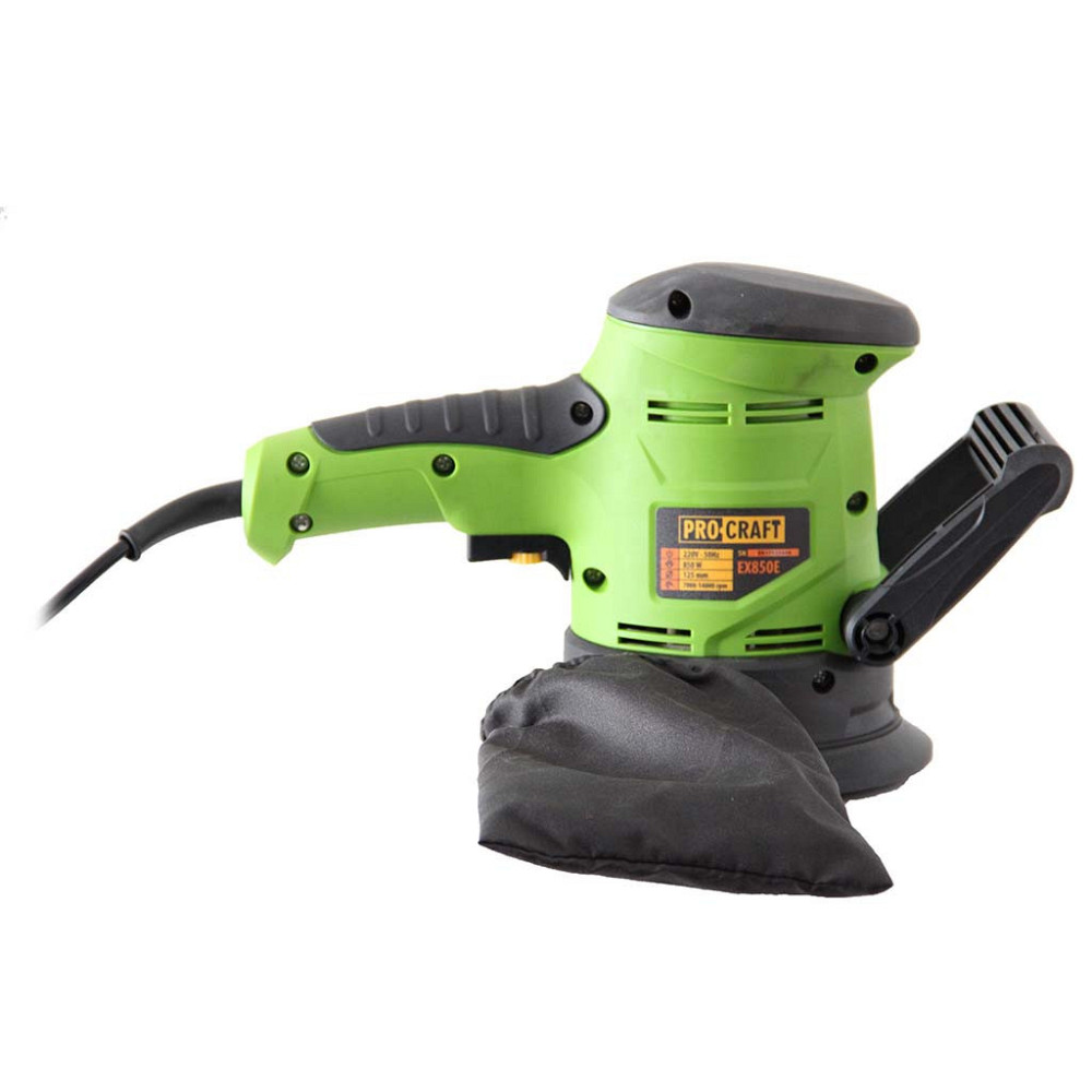Ексцентрикові шліфувальні машини Procraft EX850E 450 Вт  125 мм,Вібраційна шліфмашина ексцентрикова,Шліфмашинку по дереву Львів - фото 13