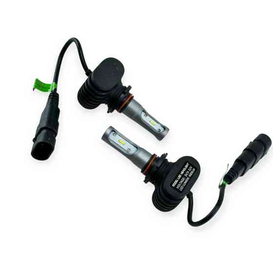 Автолампа HB3 12V-24V S1 6500K 6000L 25W диод CSP радиатор LED Мукачево