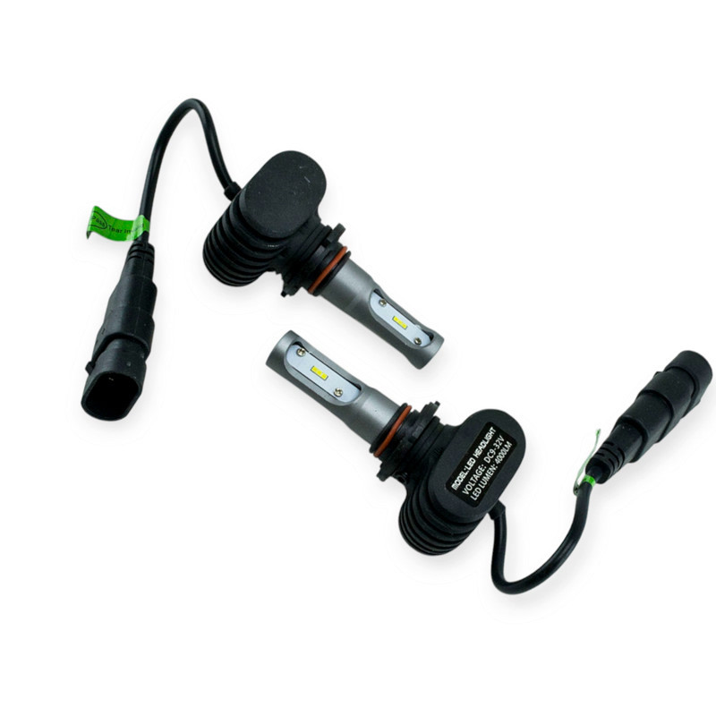 Автолампа HB3 12V-24V S1 6500K 6000L 25W диод CSP радиатор LED Мукачево - изображение 1