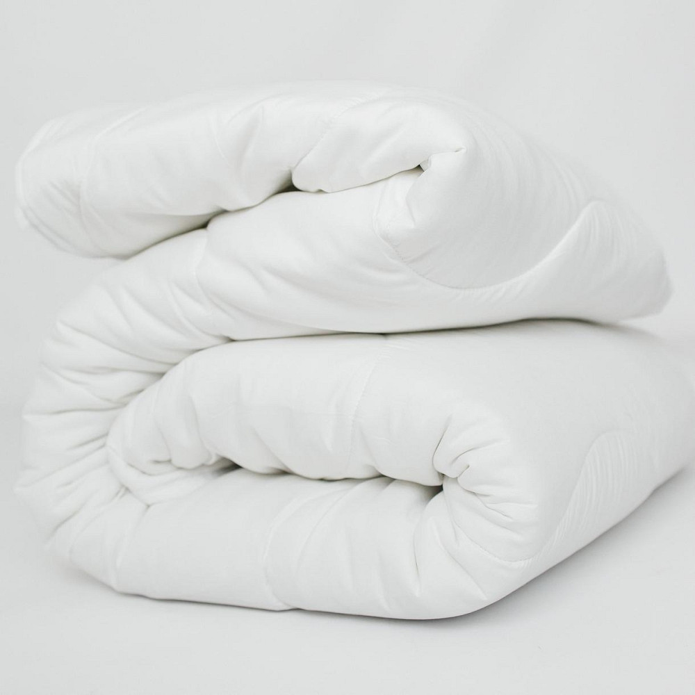 Гипоаллергенное зимнее одеяло , Поликотон, Белая, 140/205 Киев - изображение 1