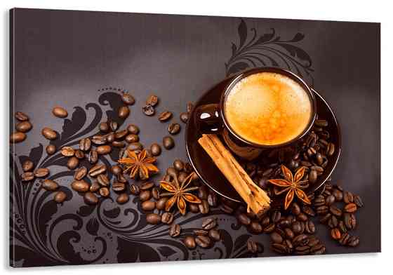 Картина холст в гостиную / спальню  Кавові зерна    MLP_161 90х180см Киев