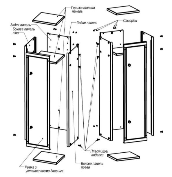 Оружейный сейф разборной 1м.Высота Новинка 2022 Киев - изображение 3