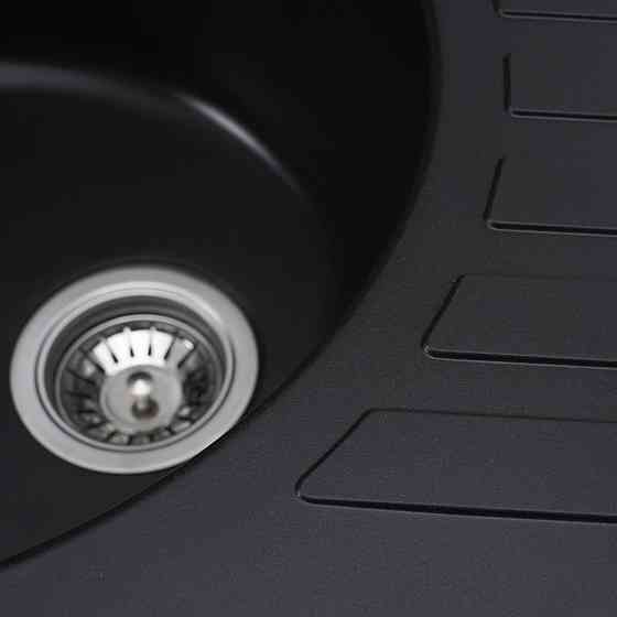 VALESO Гранітна мийка для кухні VALESO SOUL 6250 матова Чорна Київ