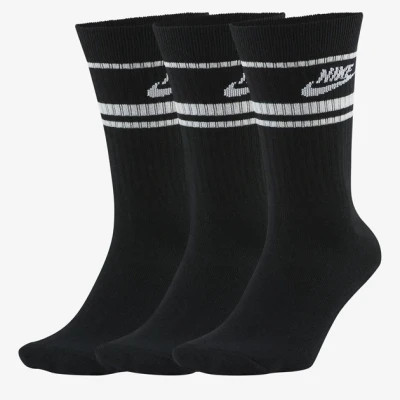 Носки Nike U Nk Crew Nsw Essential Stripe 3pr CQ0301-010 34-38 3 пари Чорний (194955069226) Винница - изображение 1