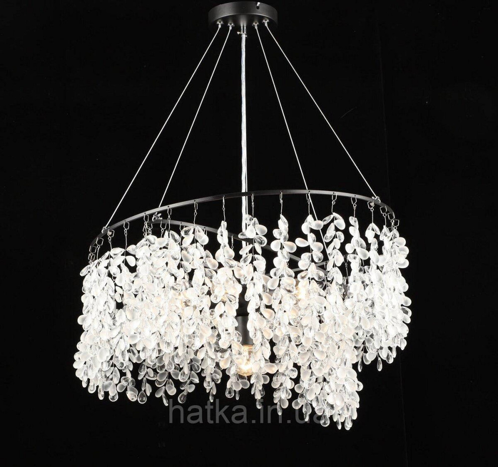 Люстра подвесная хрустальная S2484/6, Черный Киев - изображение 1