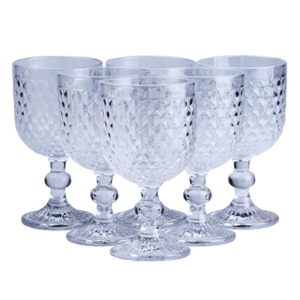 TS Kitchen Набір келихів для вина 6 штук скляні Киев - изображение 2