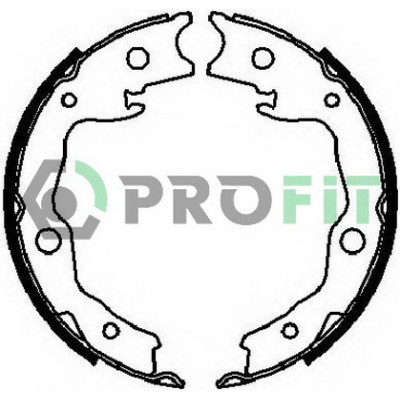 Гальмівні колодки Profit 5001-4029 Вінниця - фото 1