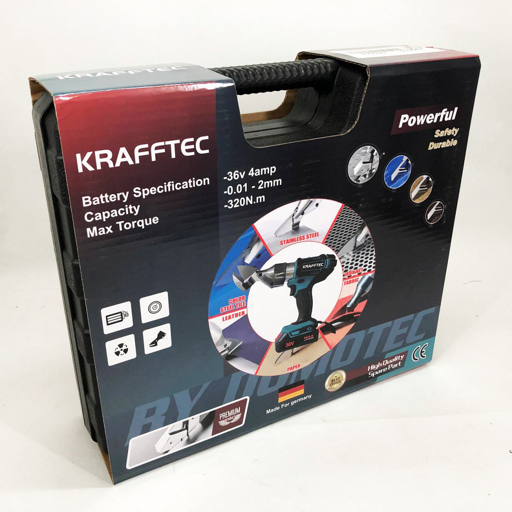 Електричні ножиці для різання металочерепиці Krafftec DJS130R, Електричні BL-674 Ножиці висічні Київ - фото 4