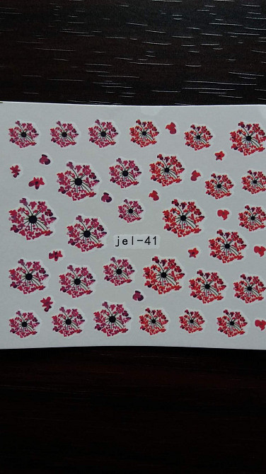 Наклейка на ногти 