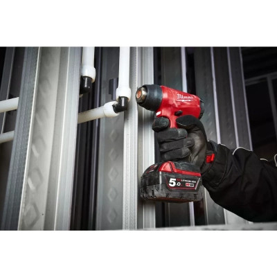 Строительный фен Milwaukee M18 BHG-502C 2x5Ah, кейс (4933459772) Винница - изображение 10