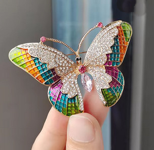 Брошь женская стильна Бабочка Киев - изображение 1