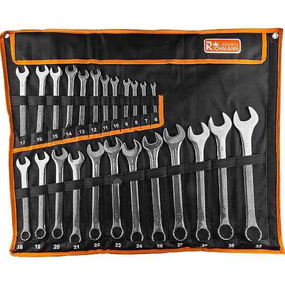 Набір ключів рожково-накидних 24 шт 6-32 мм в чохлі Richmann C6345 Коломыя