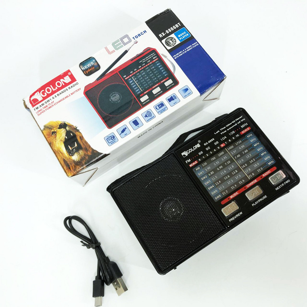 Всеволновой радио приемник GOLON, Радиоприемник от сети 220 аналоговый, Радио с встроенным MP3 плеером OL-28 Львов - изображение 13