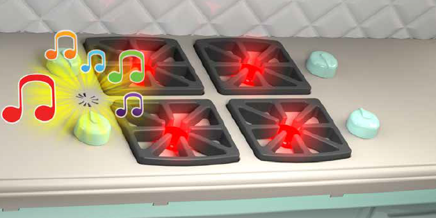 Велика дитяча ігрова кухня з двома ігровими панелями Doloni 01480/21 Київ - фото 8