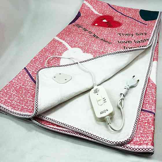 Електрична ковдра для тепла, Ковдра електрична односпальна, Простирадло електричне з трьома режимами SX-46 Львів