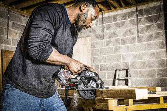 Пилка циркулярная бесщеточная аккумуляторная, SKIL 3571 CA XP + аккумулятор 4,0 Ah + зарядное устройство SW1E3571CA+BC1E3111AA Одесса