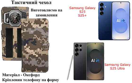 Тактический чехол для Oukitel WP18, WP18 Pro, крепится к снаряжению на липучке Киев