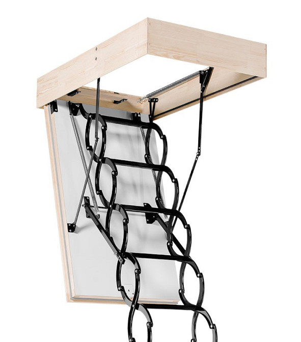 Чердачная лестница  Оман Oman Nozycowe Flex Termo 120*70 Львов - изображение 3