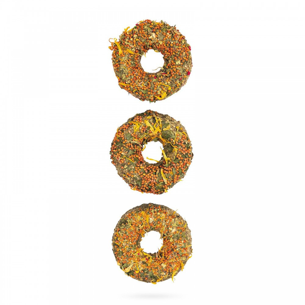 Лакомство для грызунов Спешиал Ван Special One «Петрушка, чумиза, календула» пончики для грызунов 50 г (3 шт) Винница - изображение 3