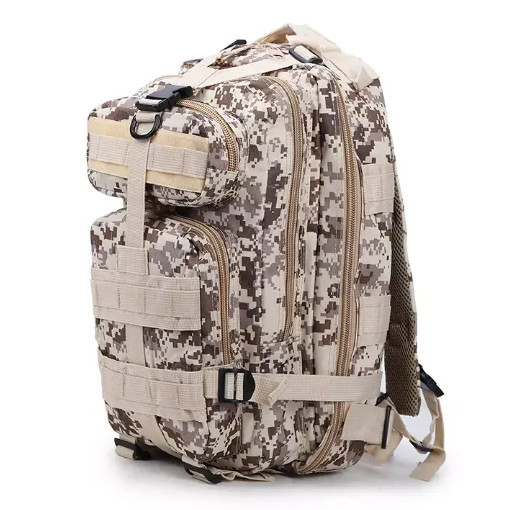 Тактический рюкзак 28 л + система Molle + такань Oxford (Пиксель) Киев - изображение 7