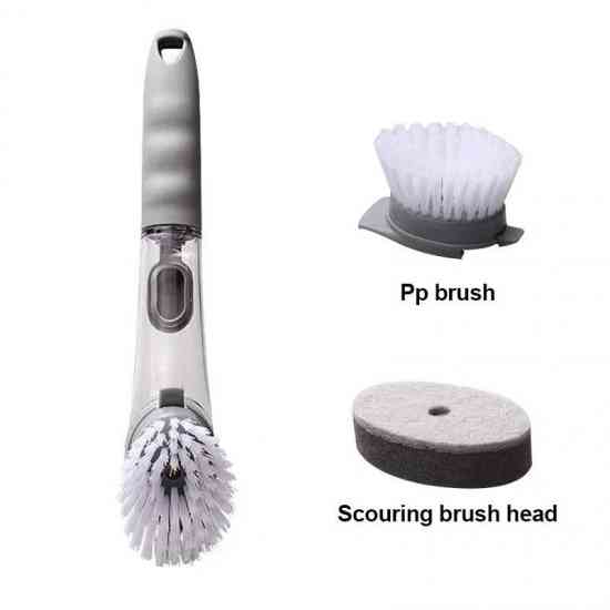 Многофункциональная щетка для мытья посуды с дозатором Винница