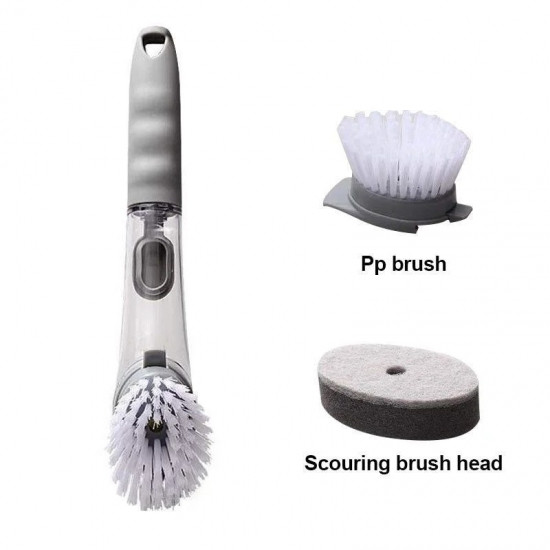 Многофункциональная щетка для мытья посуды с дозатором Винница - изображение 2