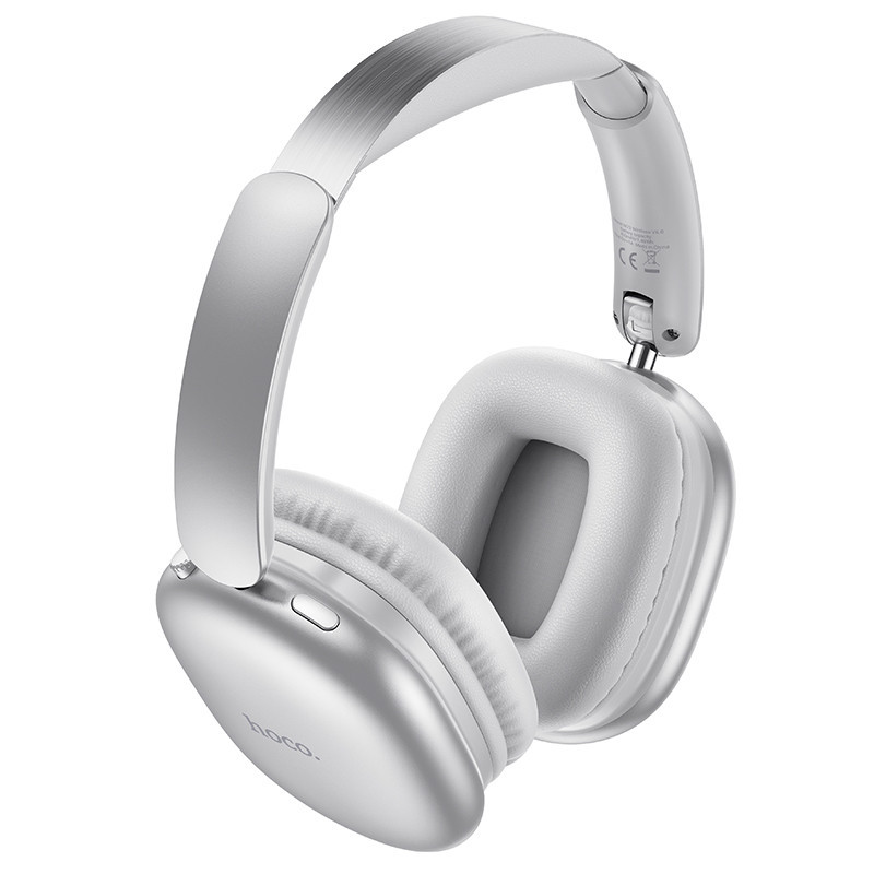 Бездротові накладні навушники HOCO W73 Graceful BT headphones(App) Silver Одеса - фото 3