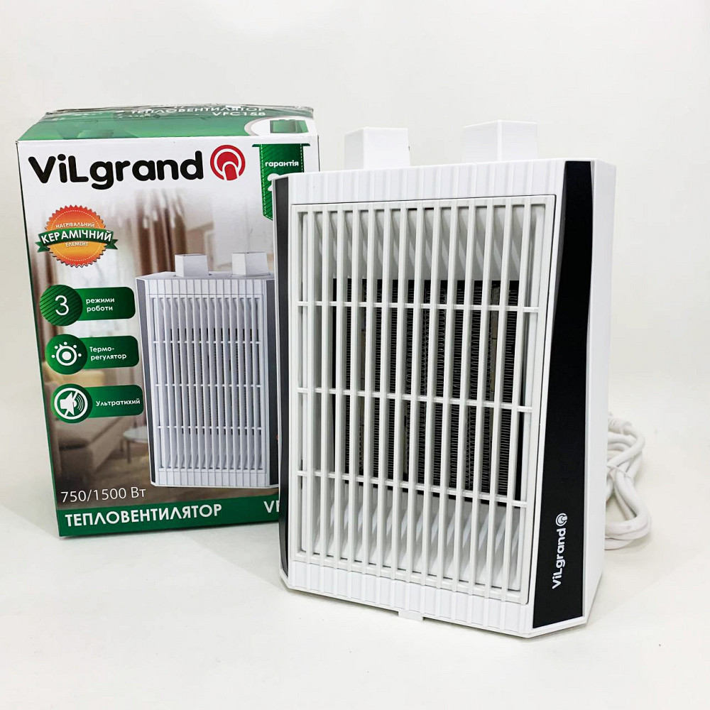 Електричний обігрівач для офісу ViLgrand, Повітряний тепловентилятор, Електродуйка LO-15 Львів - фото 5