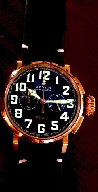 Часы наручные Zenith Pilot. Киев - изображение 2