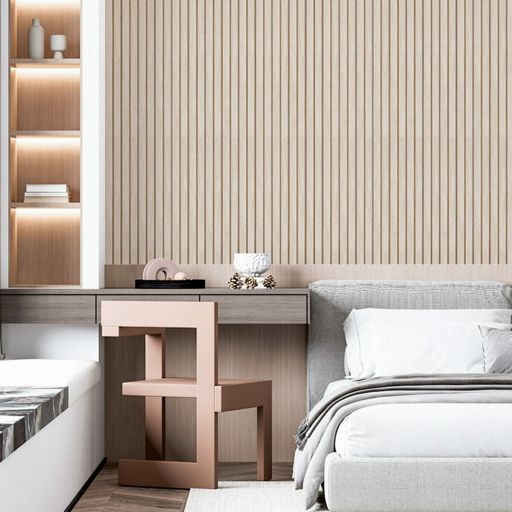 Рейка декоративна PS 2900х120х12мм Білий дуб SW-00001741 Київ - фото 7