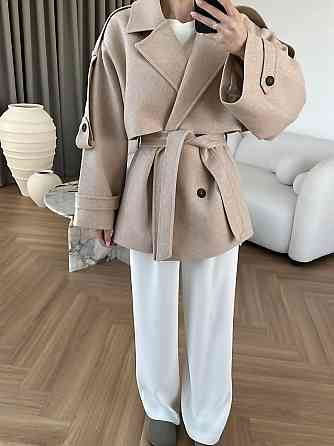 Женское короткое утепленное пальто оверсайз 42-46 Одесса