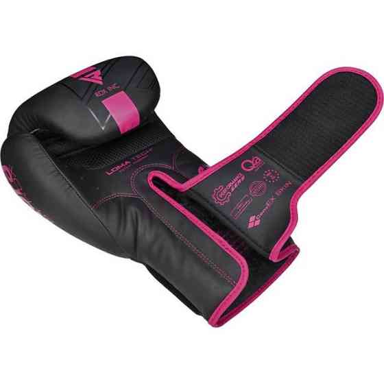 Боксерські рукавиці RDX F6 MATTE PINK-8OZ (капа в комплекті) Каменское
