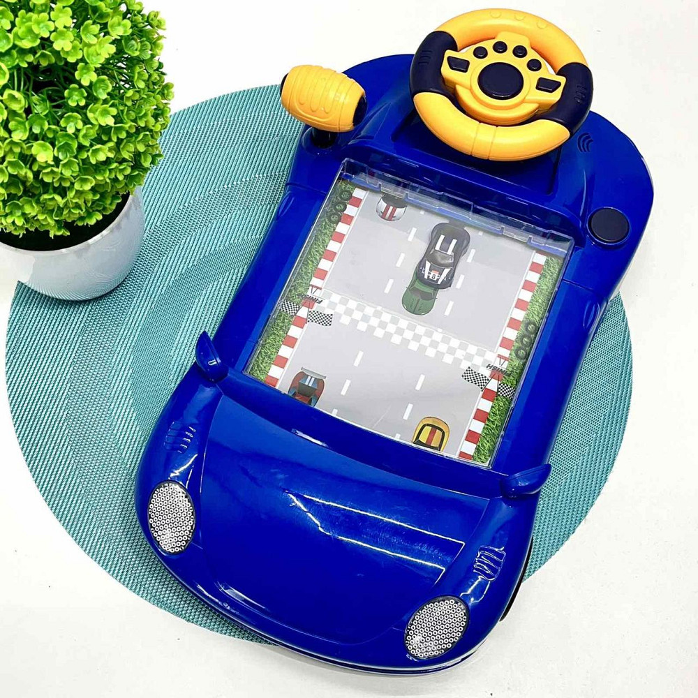 Автотренажер іграшка підсвічування мелодії регулювання гучності рухома стрічка USB-кабель Синій (HW 130) Чернігів - фото 5