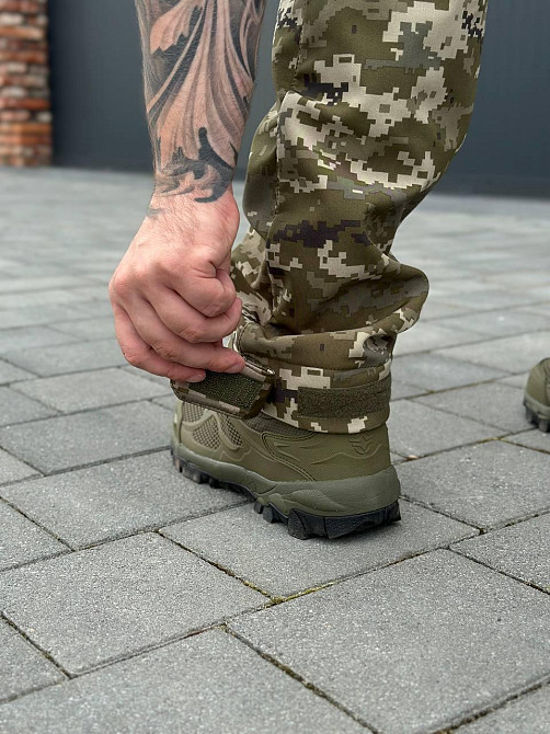 Демісезонний чоловічий армійський костюм soft shell, військова форма ЗСУ піксель, штурмовий бойовий комплект Львів - фото 9