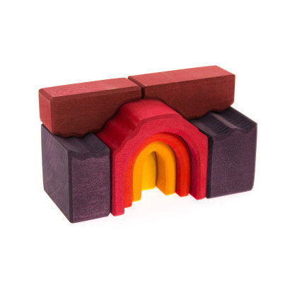 Конструктор Nic деревянный Все в замке синий (NIC523268) Винница - изображение 12