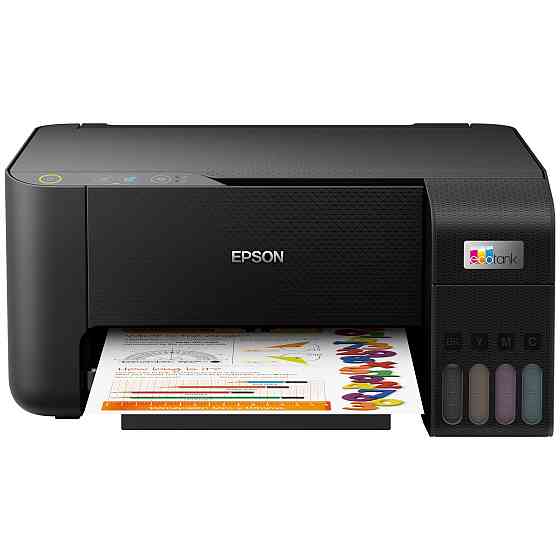 БФП А4 Ink Epson EcoTank L3200 (15 стор/хв, 5760 x 1440 dpi, СБПЧ, чорний) Фабрика Друку Вінниця