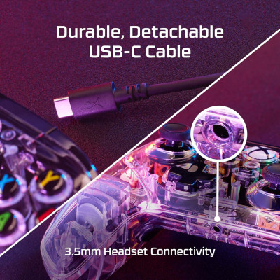 Геймпад HyperX Clutch Gladiate RGB for PC/Xbox Clear (7D6H2AA) Вінниця - фото 10