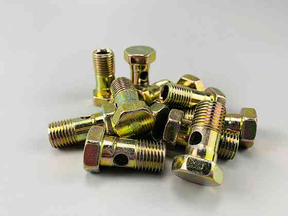 Болт-штуцер M 14 × 1.5 × 35 один отвір універсальний Мукачево