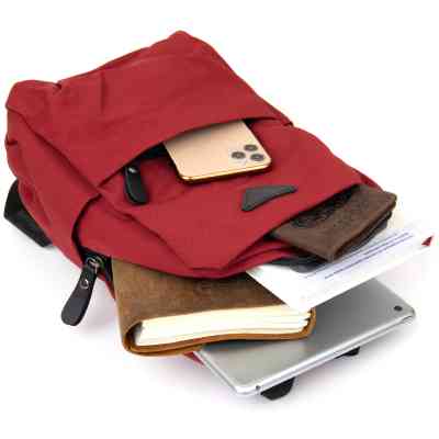 Сумка Vintage Через плече нейлон Червона (20629) Вінниця