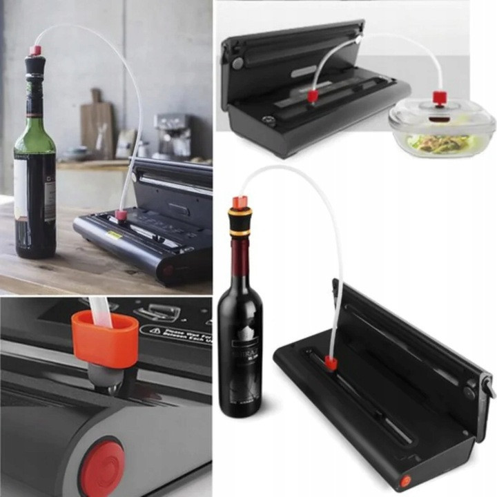 Вакуумный упаковщик для пищевых продуктов в весами + 10 рулонов пленки Ruhhy (22533) Мощность 120 Вт Нововолынск - изображение 10