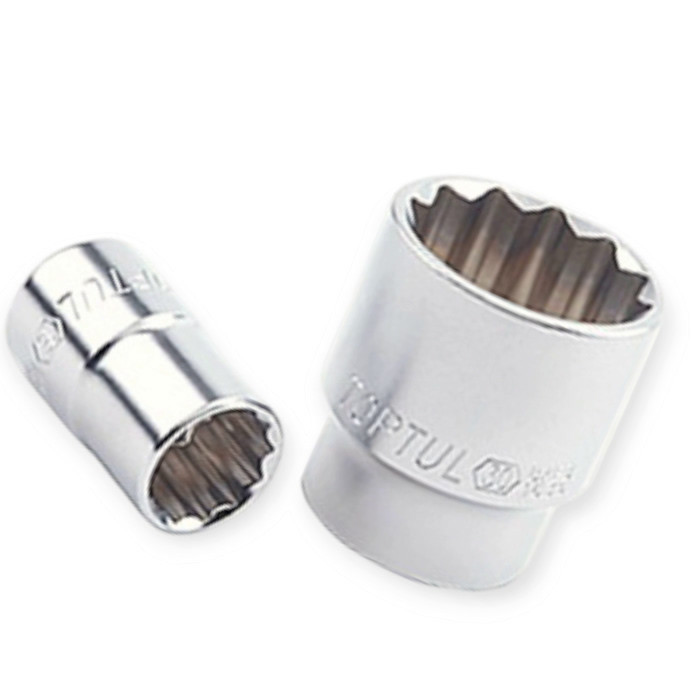 Головка торцевая двенадцатигранная 1/2 20мм CrV Мукачево - изображение 1